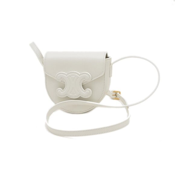 CELINE White Shoulder Bag - Picture 1 of 7